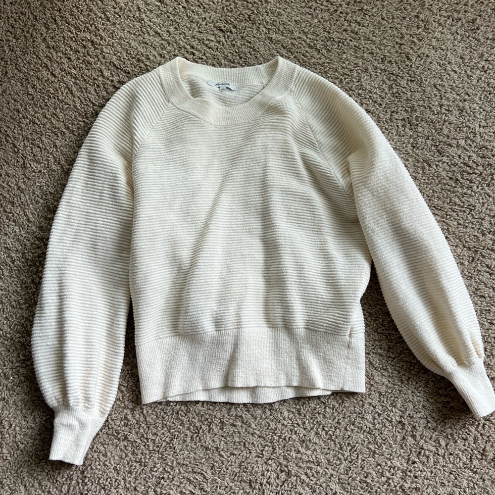 Madewell Women’s cream sweater